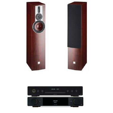 Arcam Radia A25+ Amp & CD5 CD with Dali Rubicon 5 Speakers
