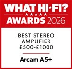 New... Arcam Radia A5+ Integrated Amplifier with Phono MM, DAC & Bluetooth