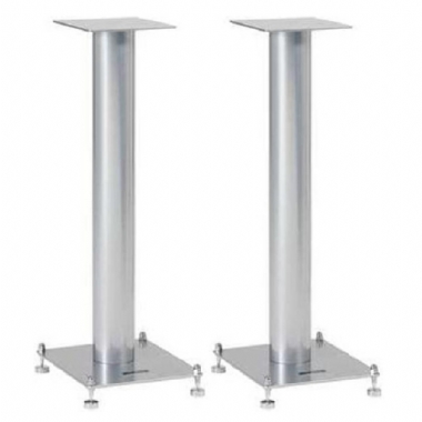 Custom Design RS300 Speaker Stands in Mercury Silver