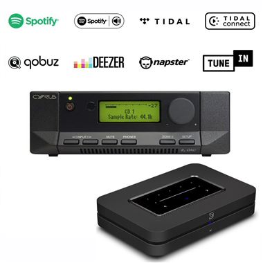 Cyrus 82 DAC-QXR Digital Amplifier with Bluesound Node Streamer...Save £1200