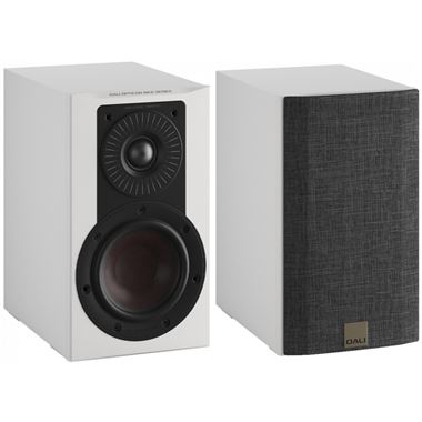 Dali Opticon 1 Mk.2 Loudspeakers in White, Ex-Display as new