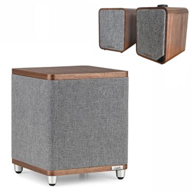 Ruark Audio MR1 Mk2 Active Bluetooth Speakers with Ruark RS1 Subwoofer