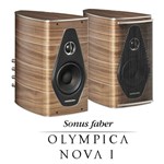 Sonus faber Olympica Nova I - Stand Mount Speakers, Walnut, X-Dem