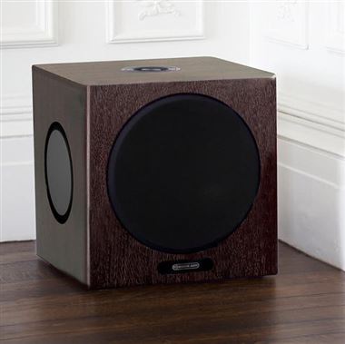 Ex Display Monitor Audio Gold 5G W12 600w Active Subwoofer with APC Room Correction... Save Over £900 in Dark Walnut