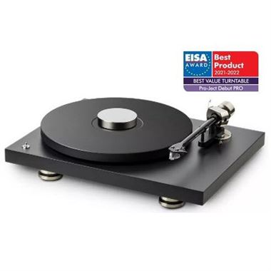 Pro-Ject Debut Pro HiFi Turntable inc. Cartridge & Perspex Cover 